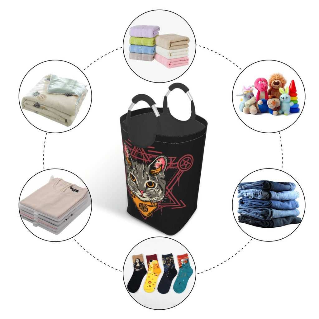 50L Rectangular Waterproof Foldable Laundry Basket Y783
