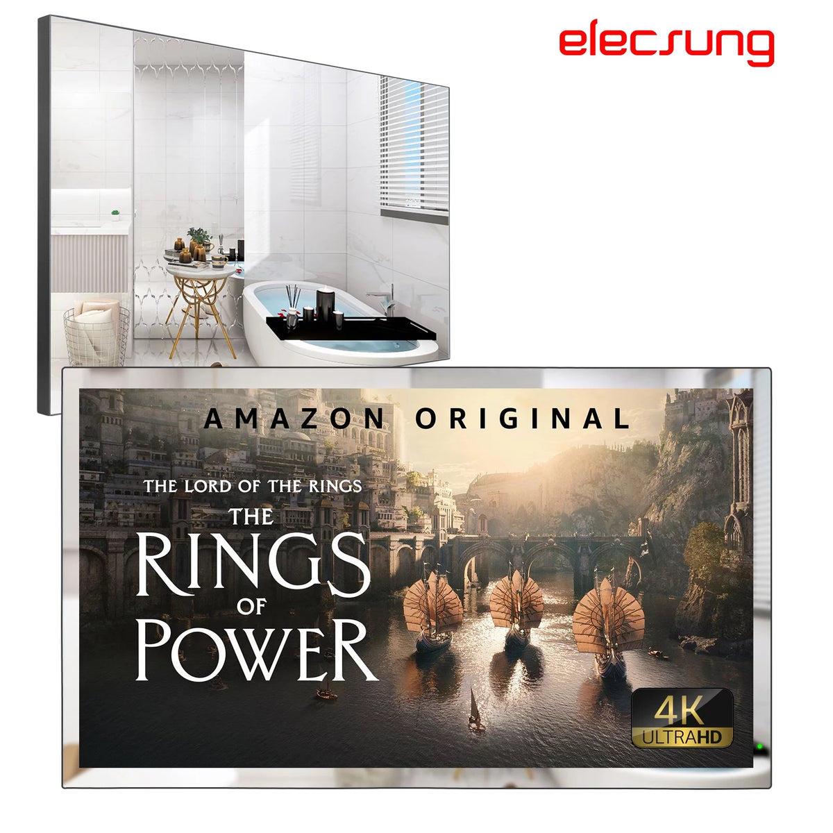 28 inches 4K LED Smart Waterproof Mirror TV N59220