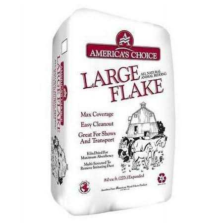 Large Flake Wood Animal Bedding M156