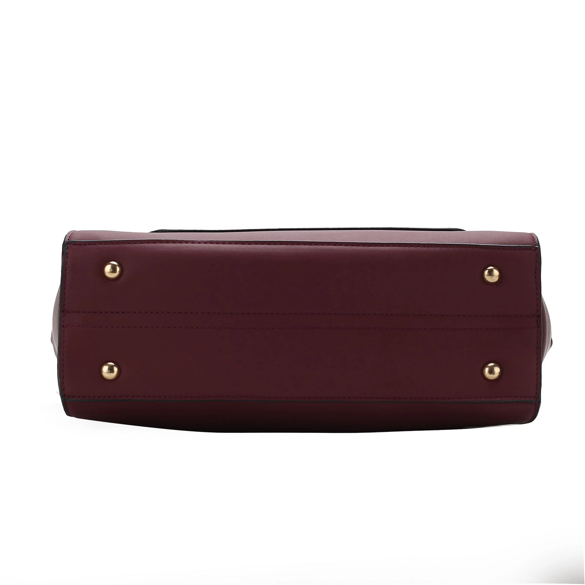 Crocodile Embossed Vegan Leather Satchel Bag with Wallet H77267