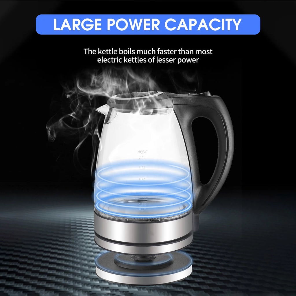 1.7L 1500W Glass Electric Kettle N40811