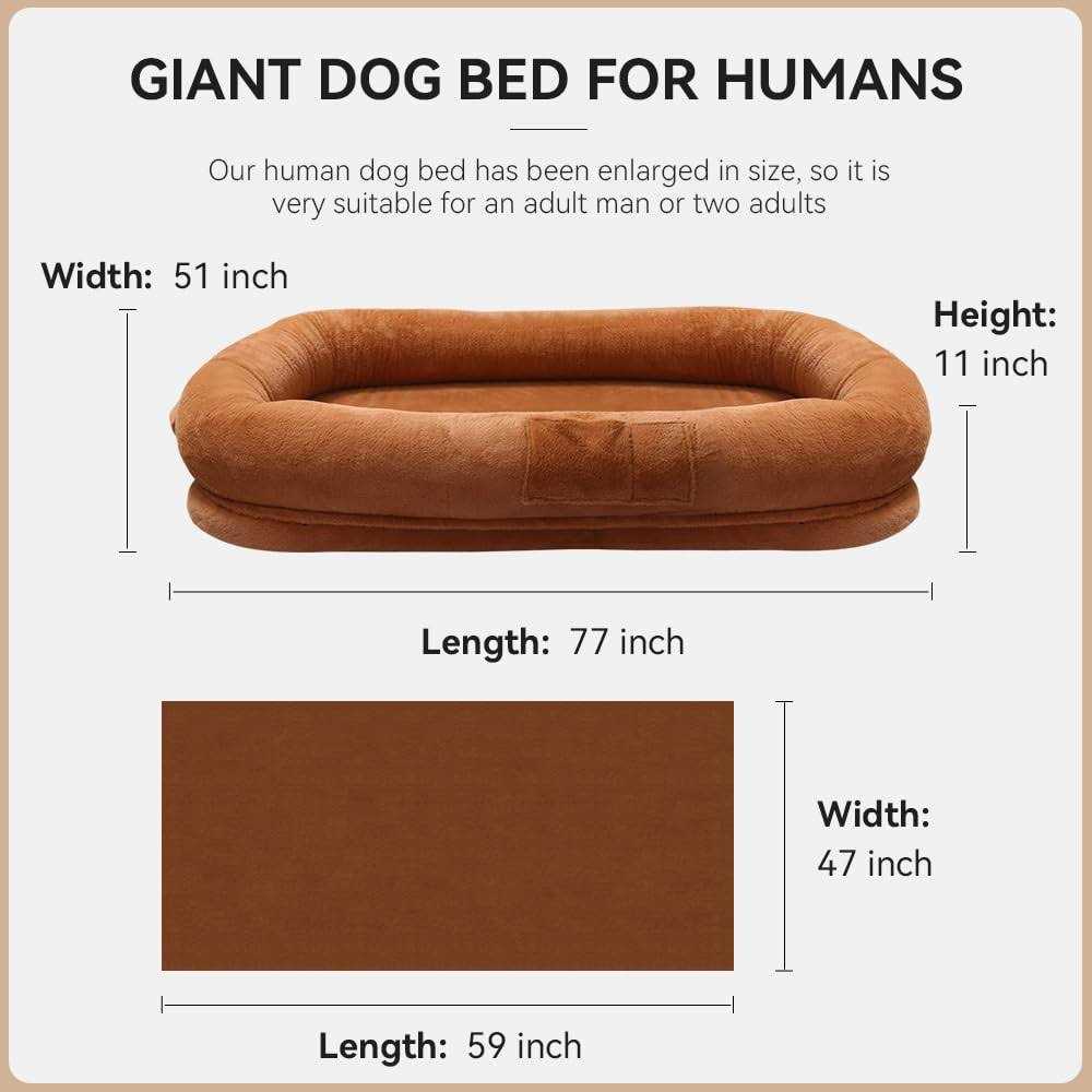 Large Dog Bed with Raised Cushioned Rim T583