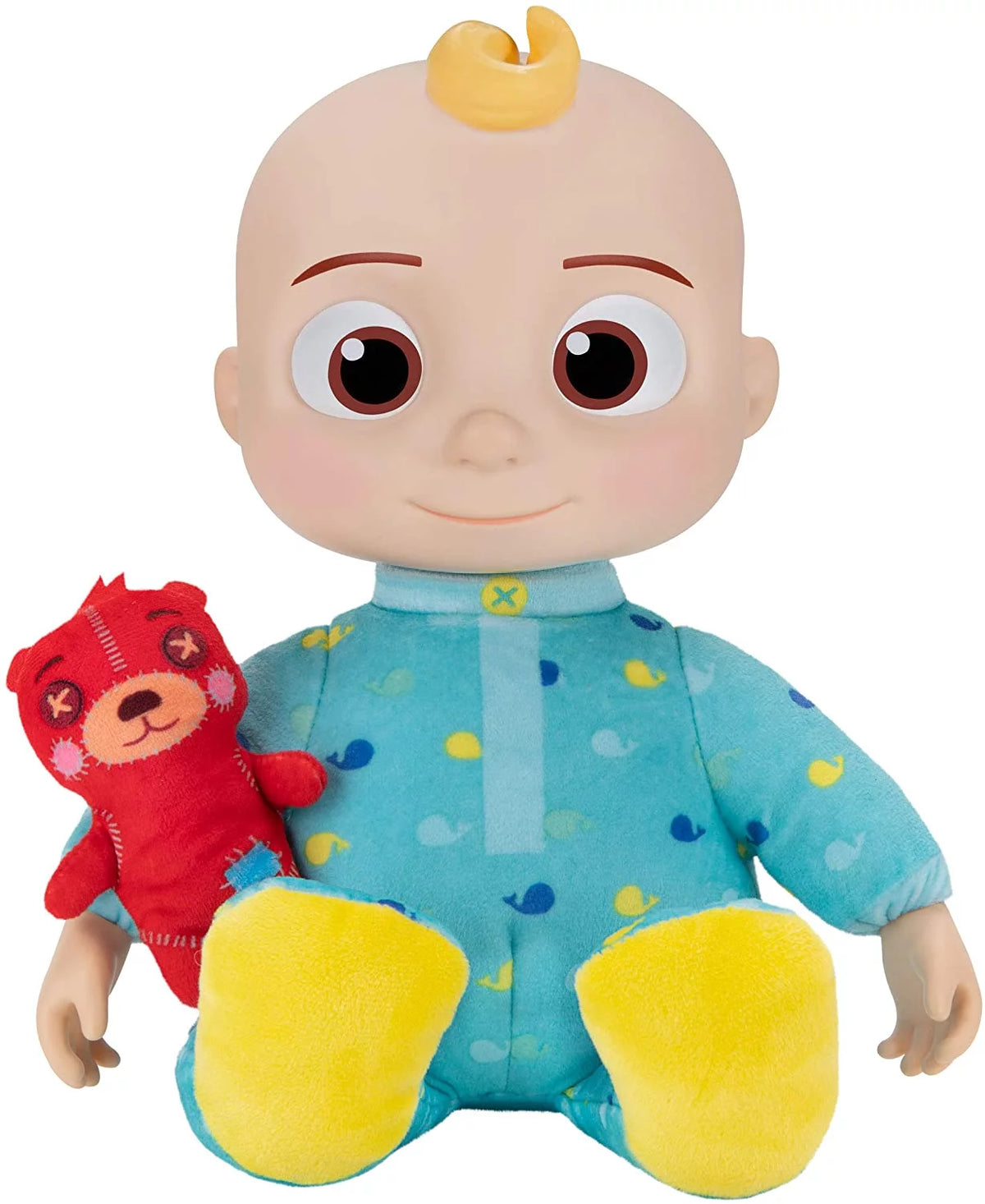 Musical Bedtime Plush Doll with Pillow and Teddy Bear P998406