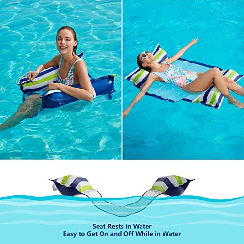 Inflatable Pool Hammock Float 2 Pack J91333
