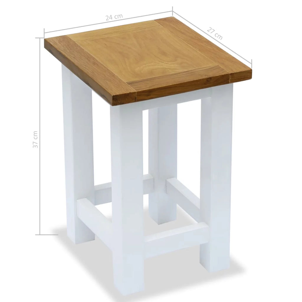 Oak Wood End Table Z8194