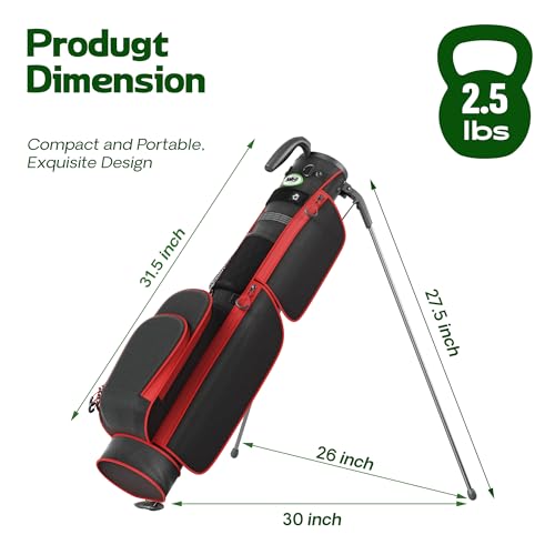 Lightweight Stand Golf Bag with 2 Way Dividers N1535