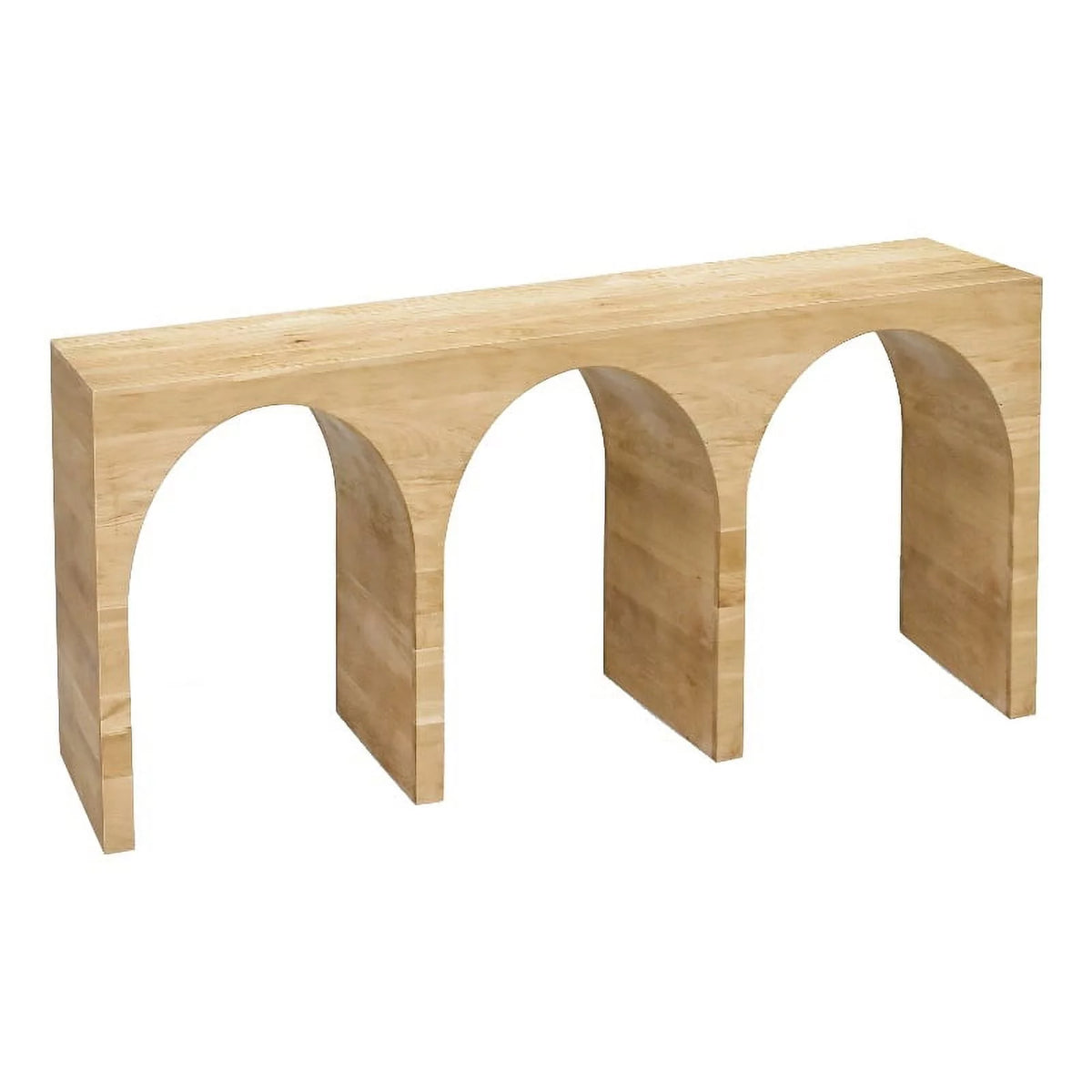 White Oak Console Table K78129
