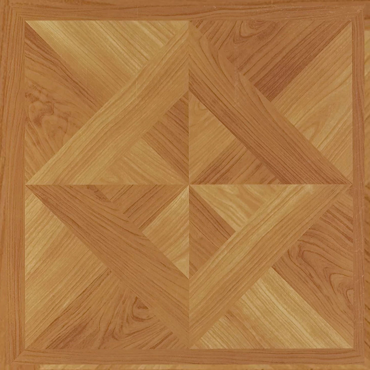 Light Oak Vinyl Floor Tile 60 Pack W1951