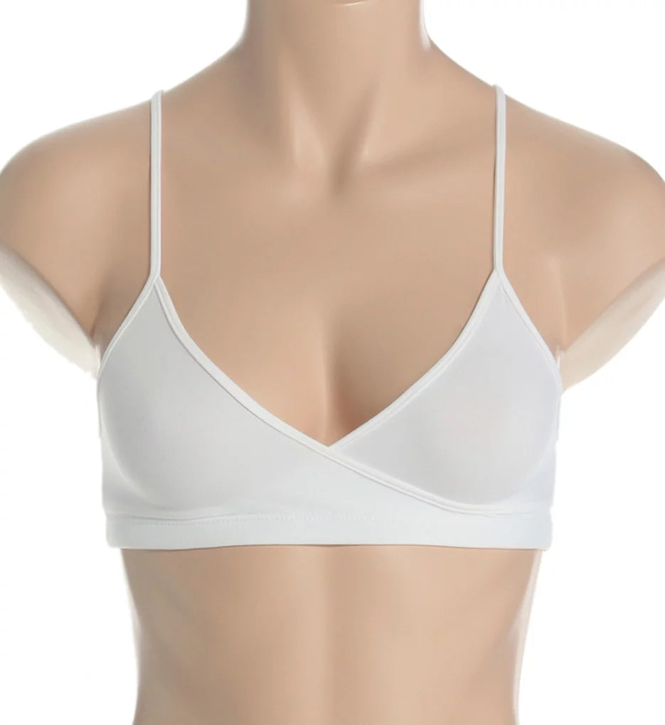 Silk Magic Microfiber Crossover Spaghetti Bra L2118
