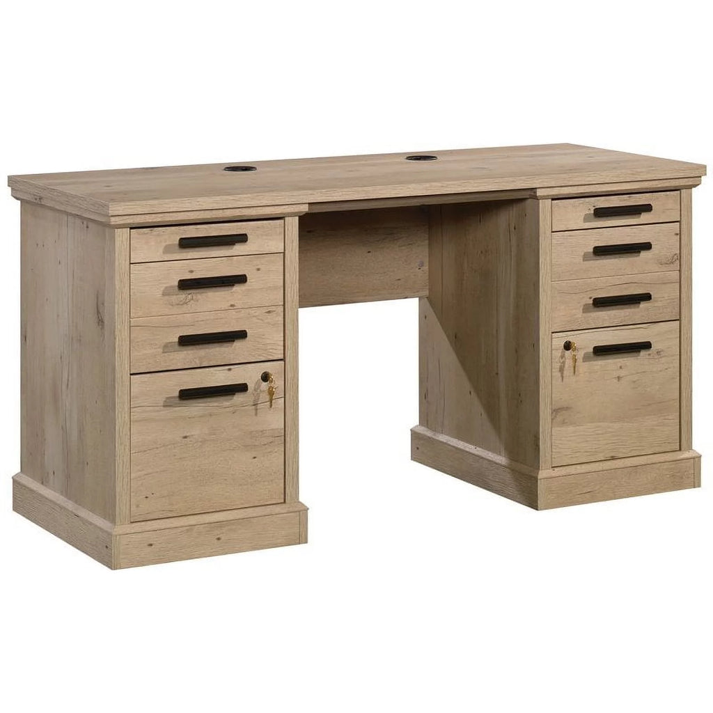 2-Piece Credenza Desk & Utility Stand C360