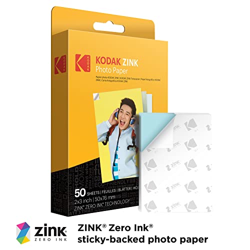 Full-Color Instant Print Digital Camera 5MP with Zink 2x3" Photo Paper L39949