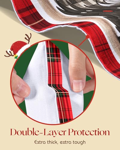 Christmas Placemats Set of 4 Buffalo Plaid N1764