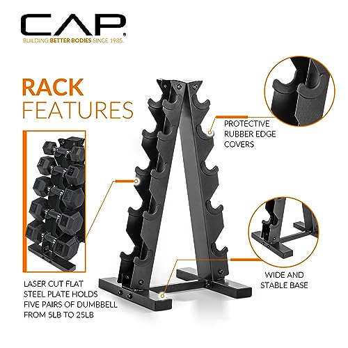Dumbbell Set with Rack M20289