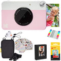 Full-Color Instant Print Digital Camera 5MP with Zink 2x3" Photo Paper L39949
