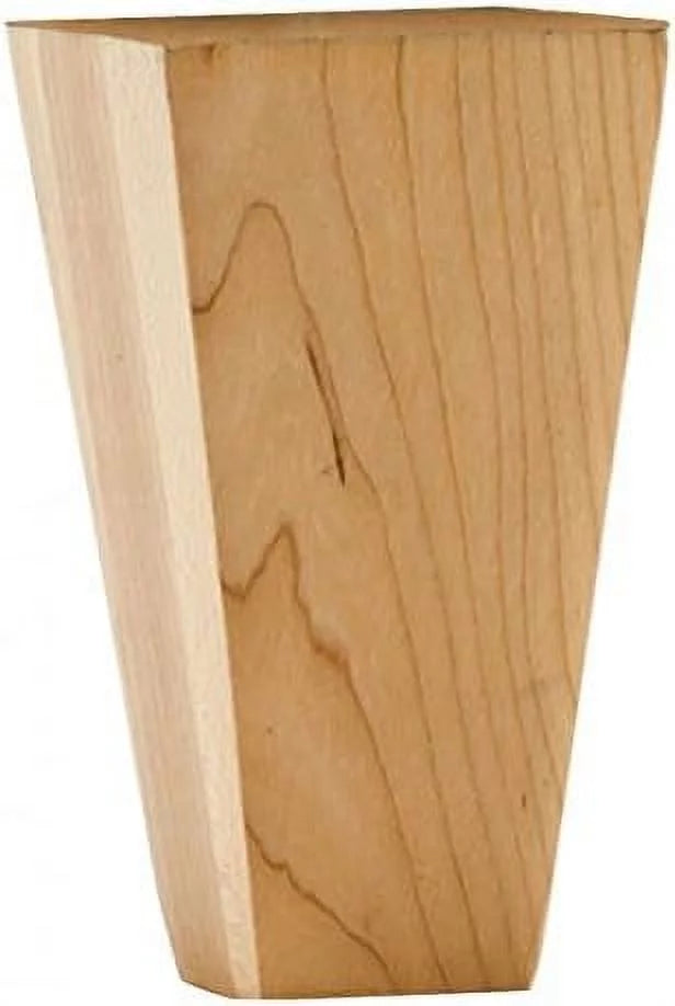 Maple Cabinet Furniture Leg 2-1/4" X 4" L9127