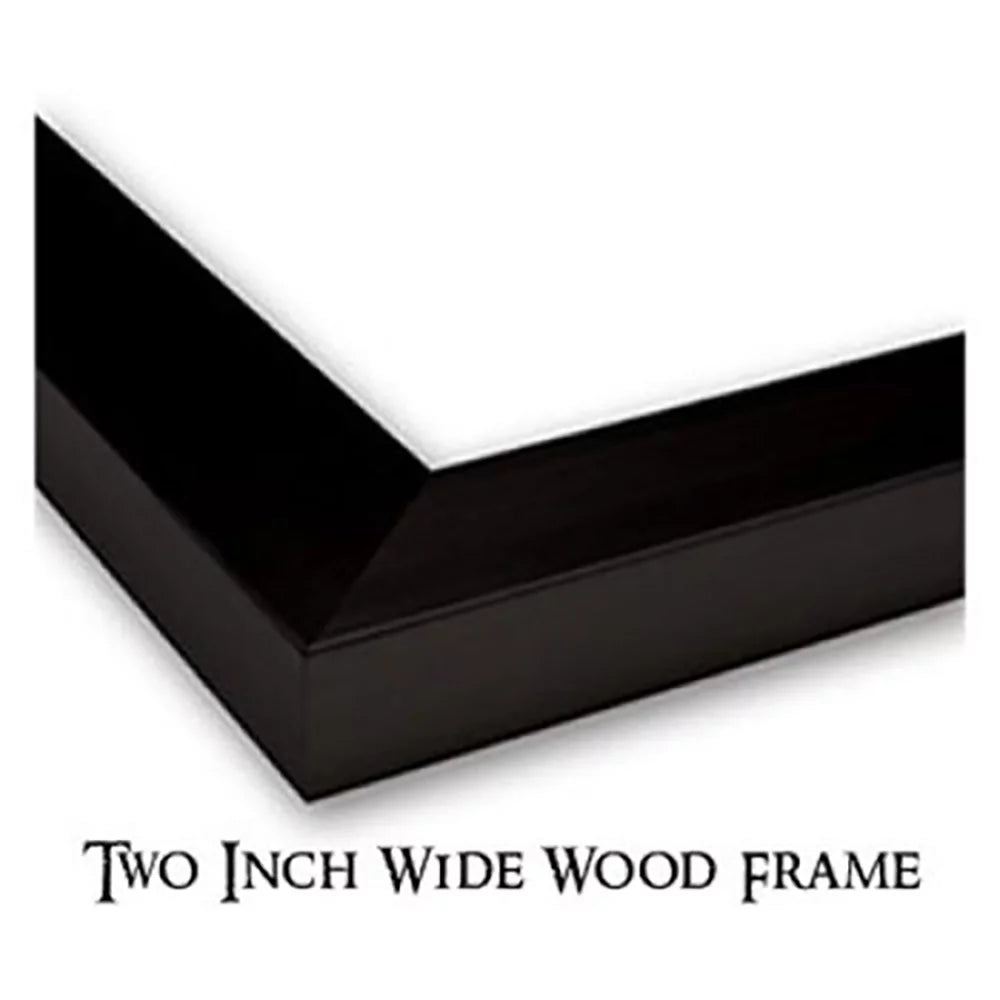 Black Modern Framed Art Print H556725