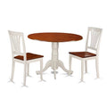 Round Table Set with 2 Chairs 3 Piece E641