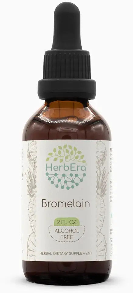 Bromelain Alcohol-Free Herbal Extract Tincture 2 fl oz I548