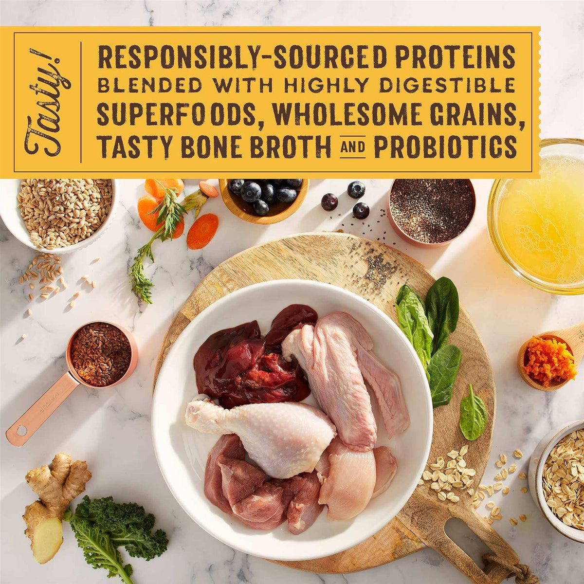 Cage Free Chicken & Duck Recipe with Superfoods S3210