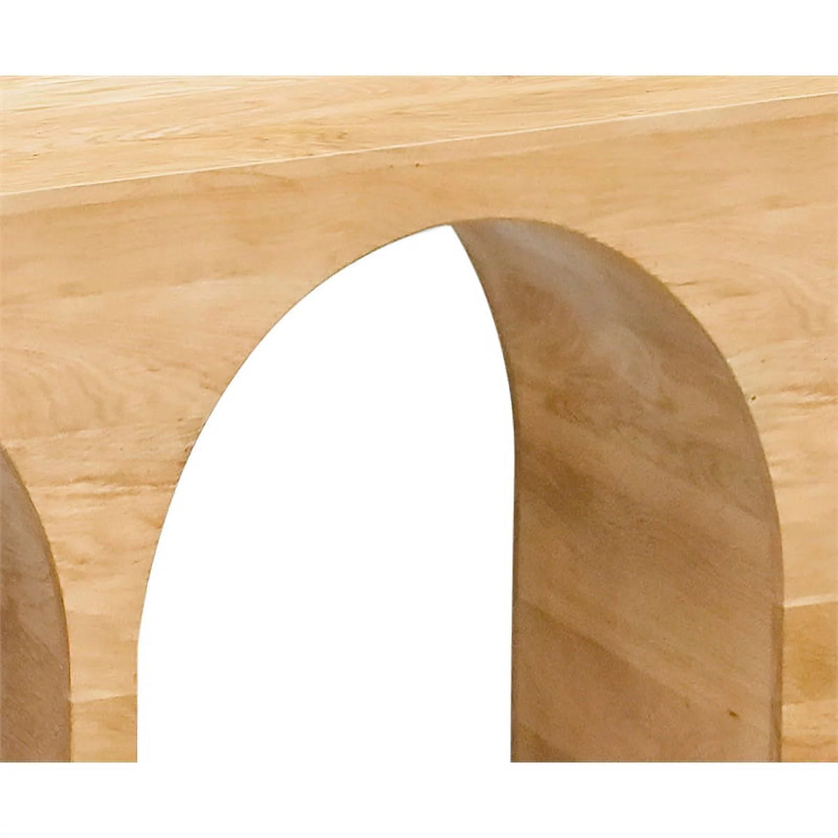 White Oak Console Table K78129
