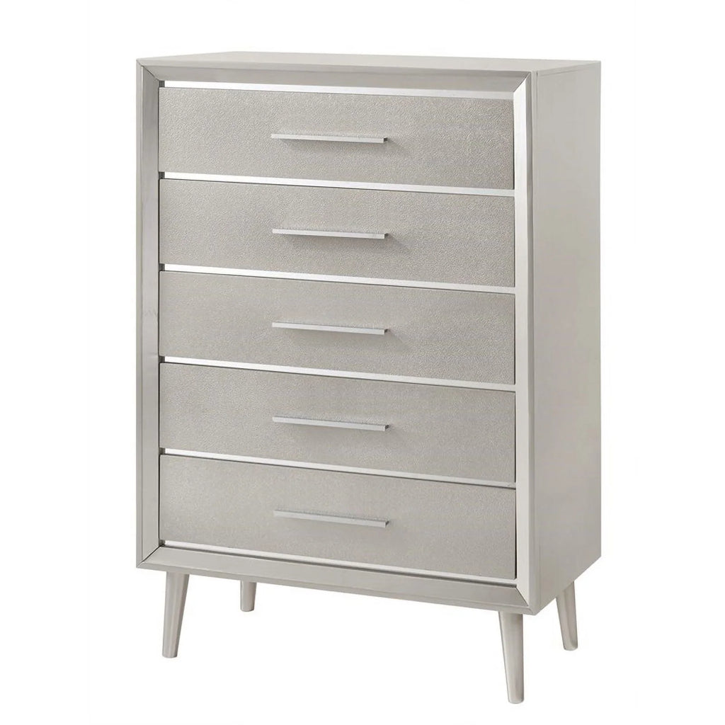 5-piece Twin Panel Bedroom Set W426919