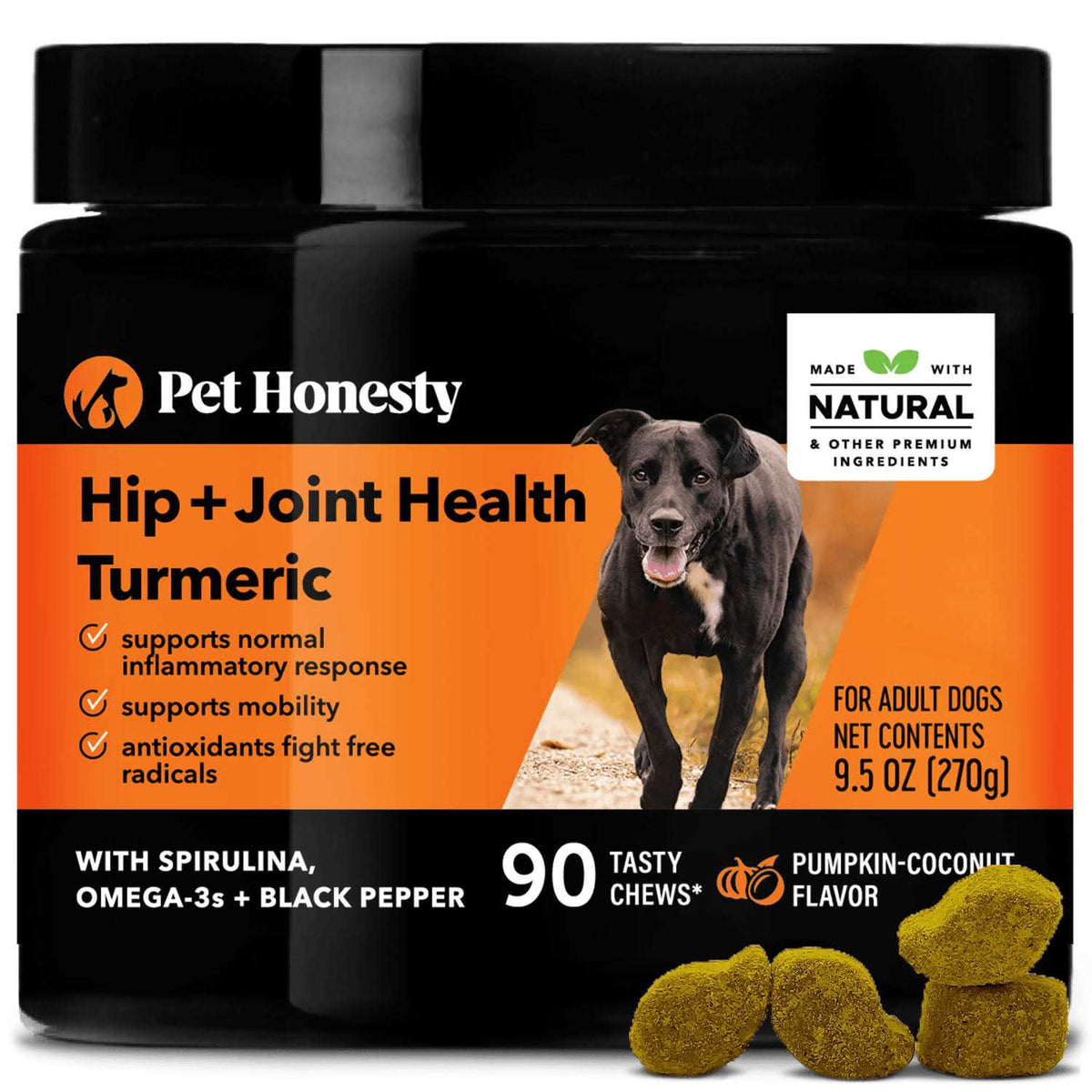 Dog Hip + Joint Health Turmeric Chews O81450