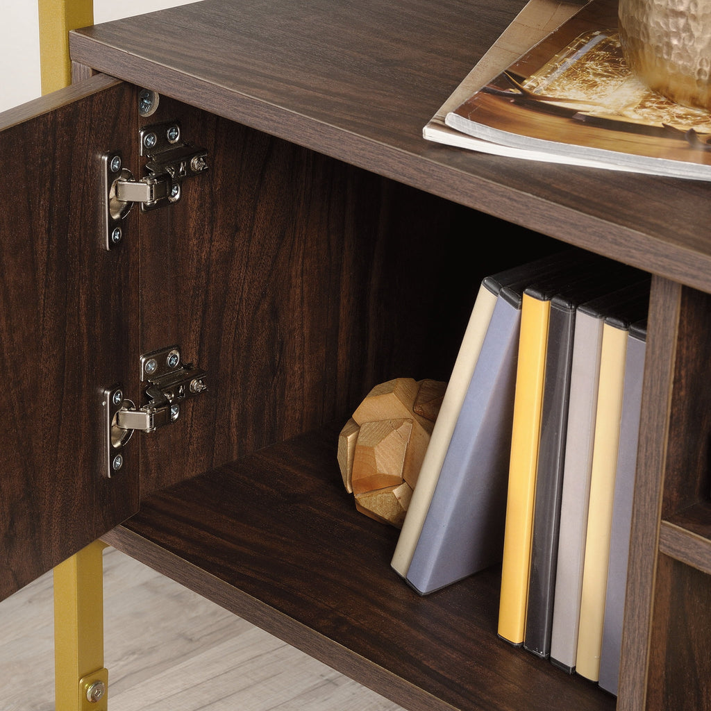 Walnut Finish TV Stand F817808