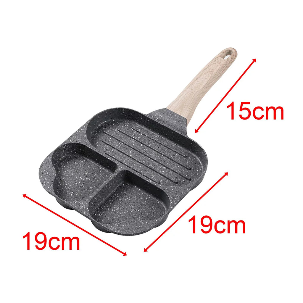 Nonstick Divided Skillet Egg Pan E640978