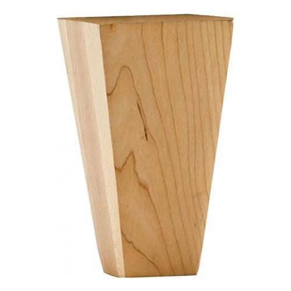 Maple Cabinet Furniture Leg 2-1/4" X 4" L9127
