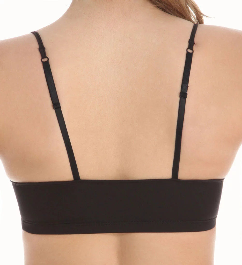 Silk Magic Microfiber Crossover Spaghetti Bra L2118