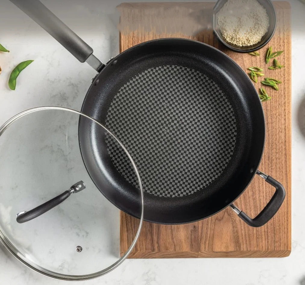 Nonstick Fry Pan 10 Inch Oven Safe Dishwasher Safe Black A5865