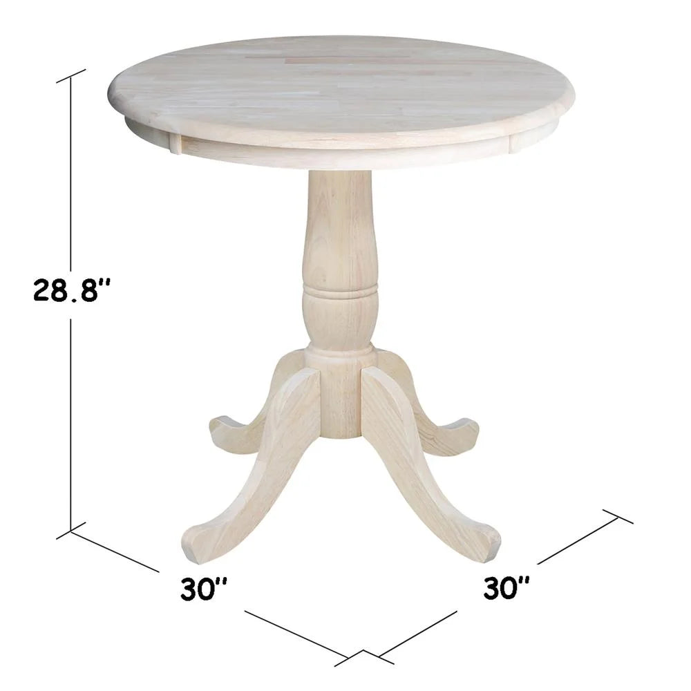 30" Round Top Pedestal Table X781135