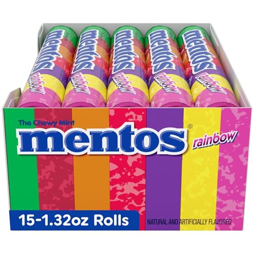 Chewy Mint Candy Roll, 14 Assorted Fruit Flavors, 15 Count H59972