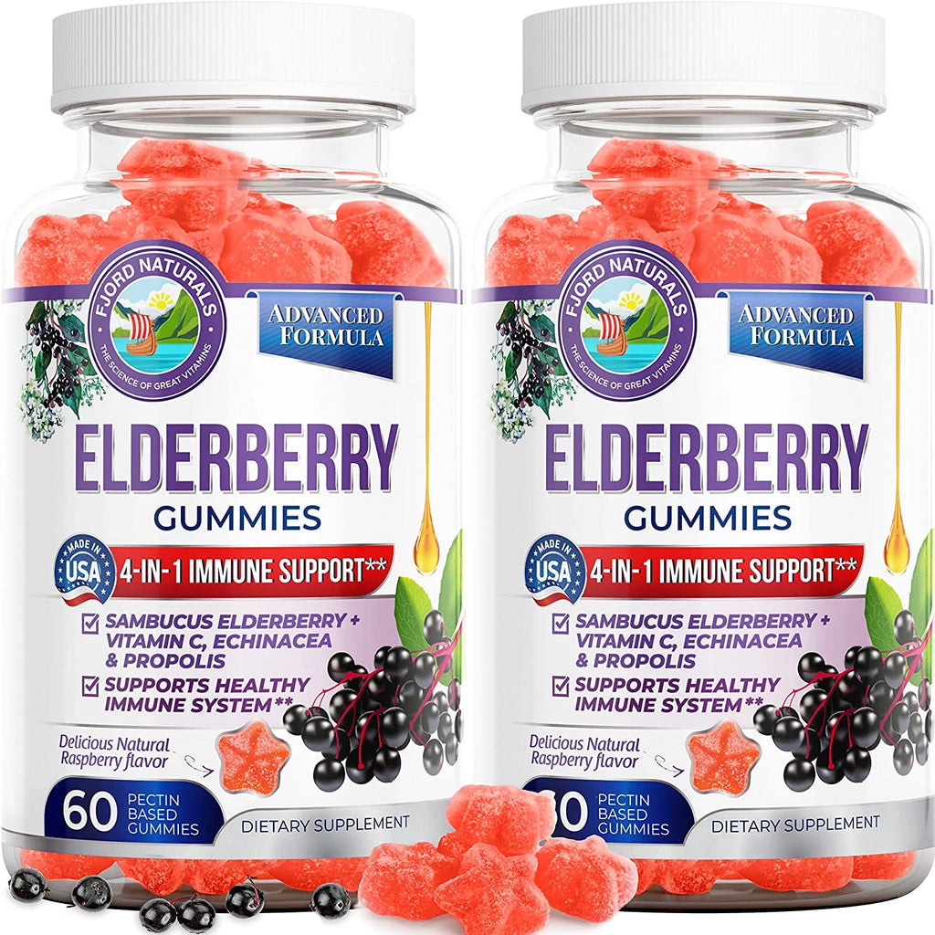 Elderberry Gummies 2 Pack 120 Count O803986