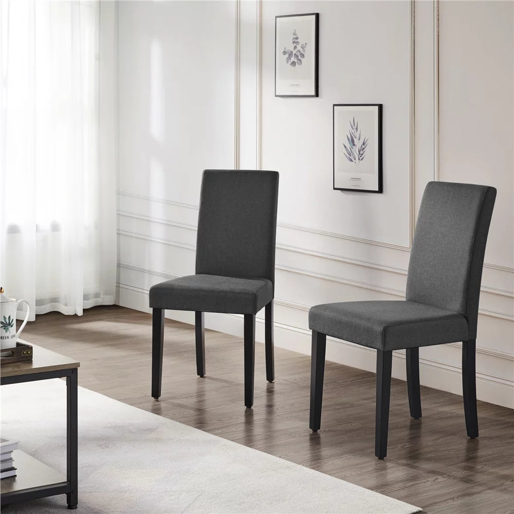 4pcs Fabric Upholstered Dining Chairs S5522