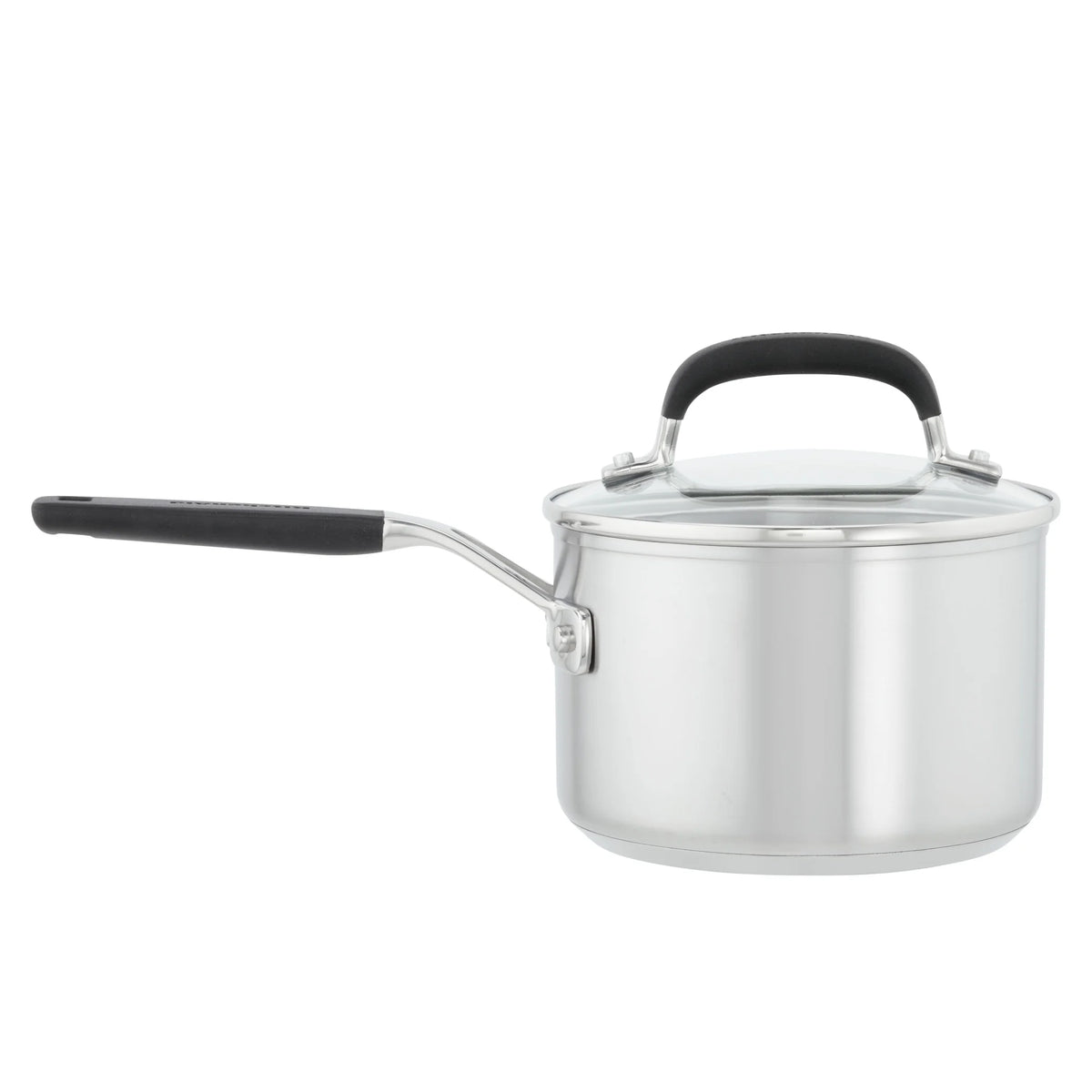 10 Pieces Brushed Stainless Steel Cookware Set T118
