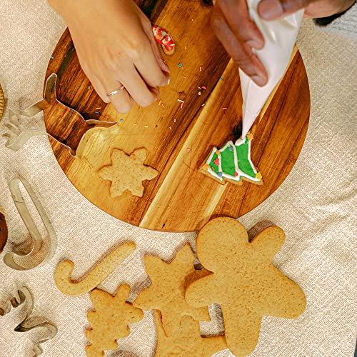 10 Pc Metal Christmas Cookie Cutters P956
