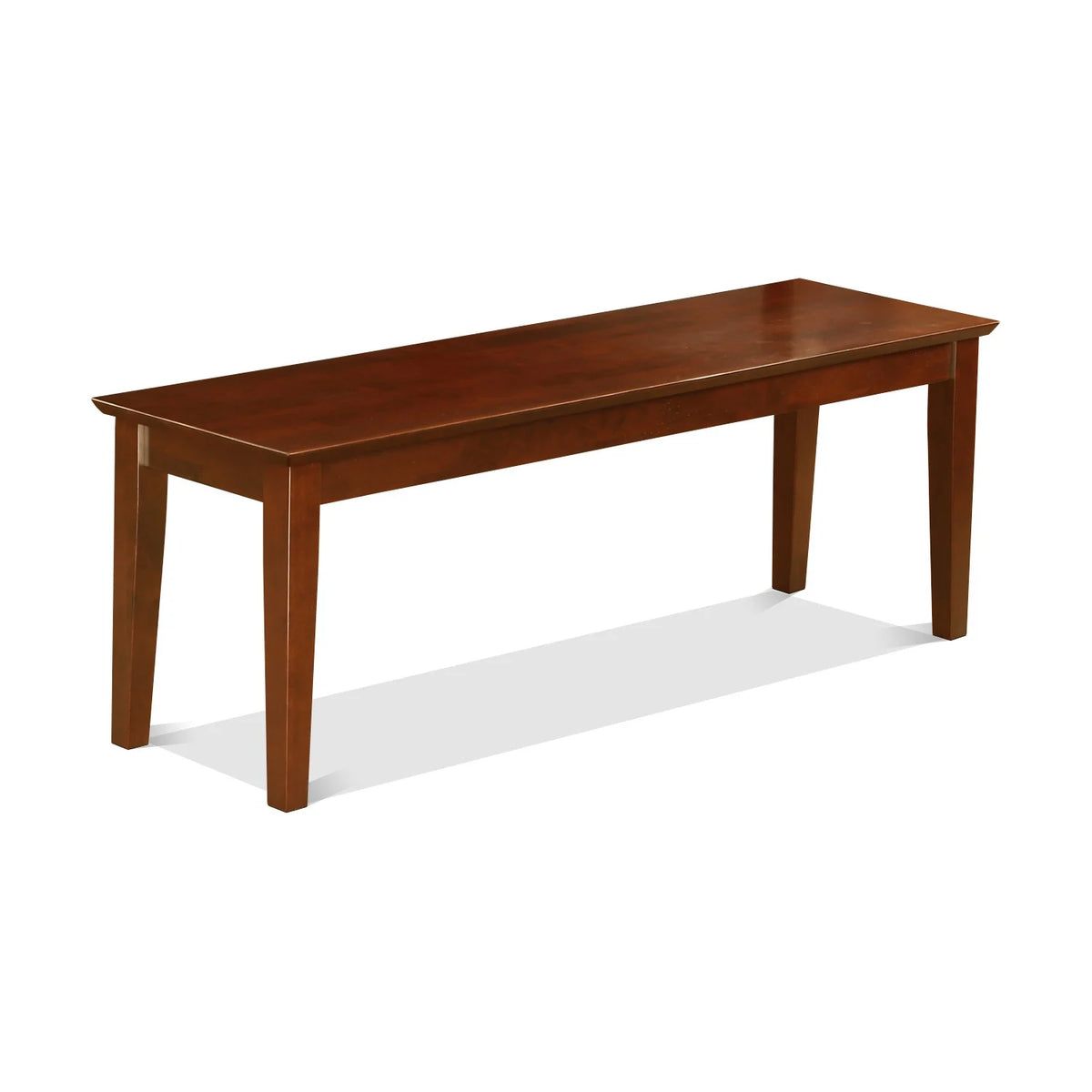 5 Pc Mahogany Rectangular Dinette Set with 4 Dining Chairs R10445