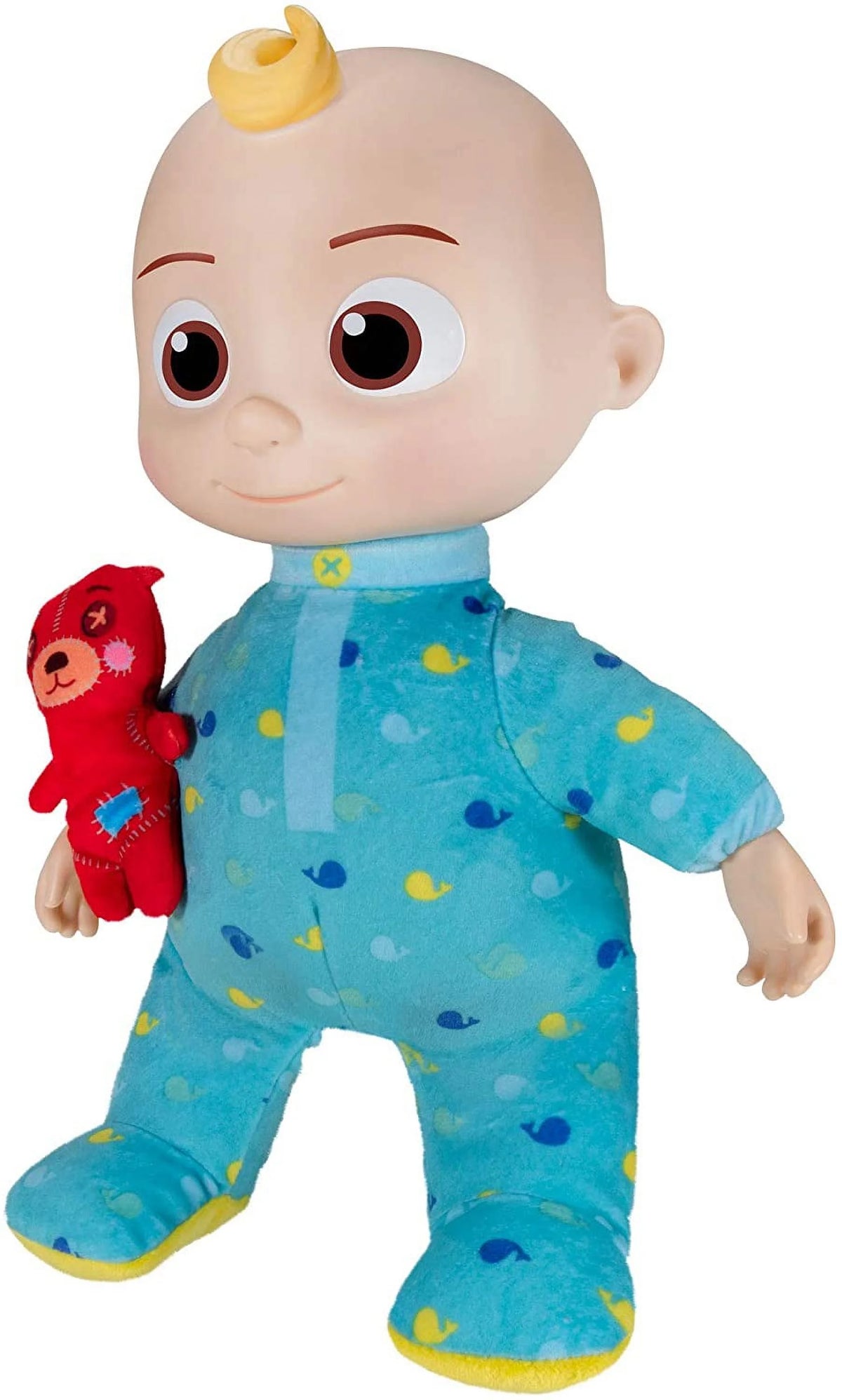Musical Bedtime Plush Doll with Pillow and Teddy Bear P998406