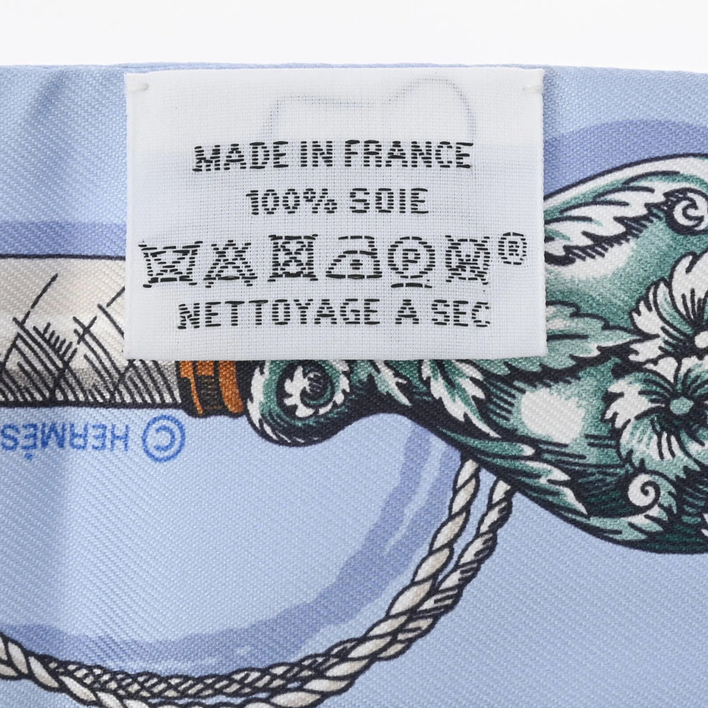 Light Blue 100% Silk Scarf Muffler L43713