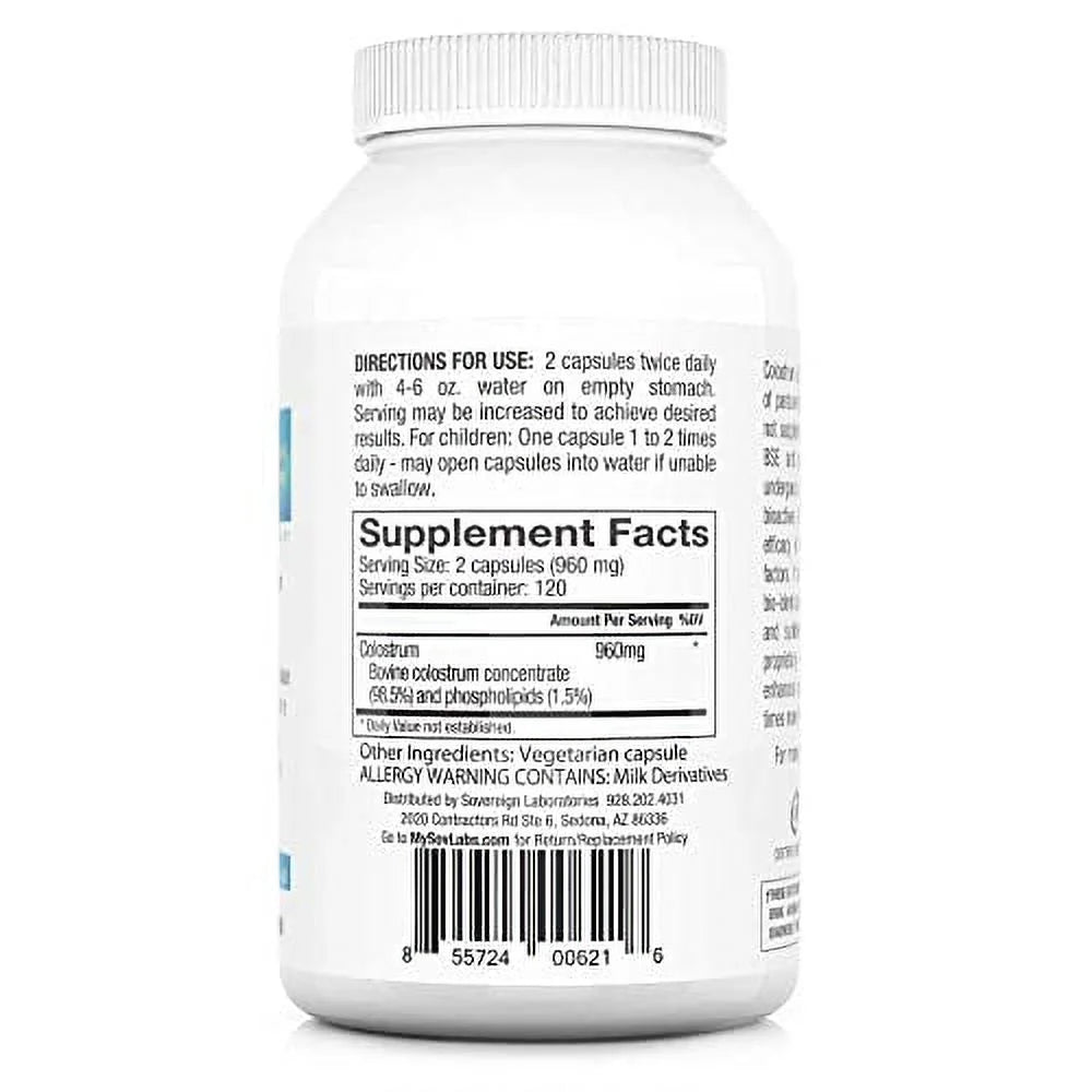 Colostrum Capsules 240 Capsules Liposomal Delivery N91178